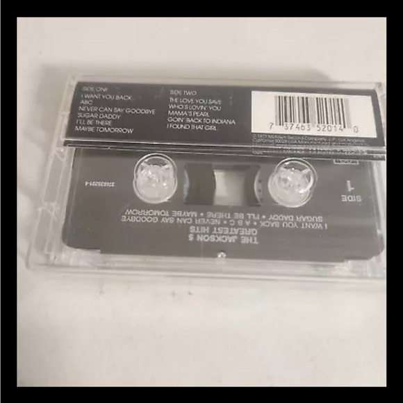 Vintage Cassette Tape Motown Cassette Classic The Jackson 5 Greatest Hits - Picture 2 of 2